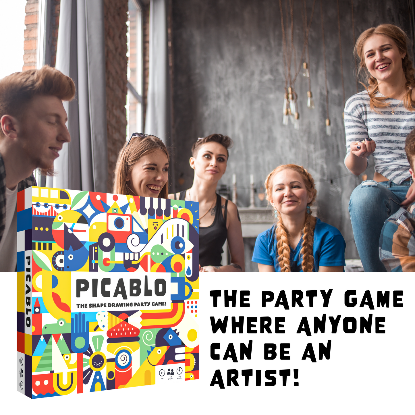 Picablo - The Shape-Drawing Party Game