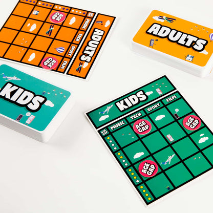 Age Gap - The Kids vs Adults Trivia Game