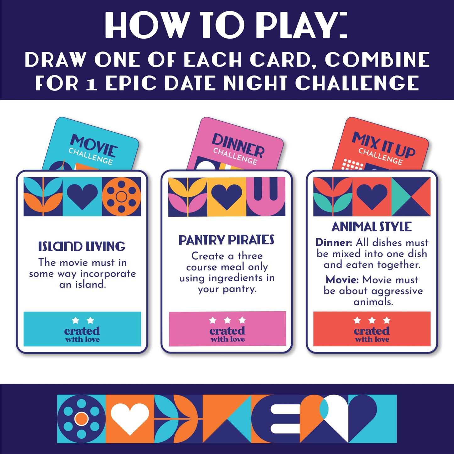 Mix It Up Date Night Generator: Dinner and a Movie Edition