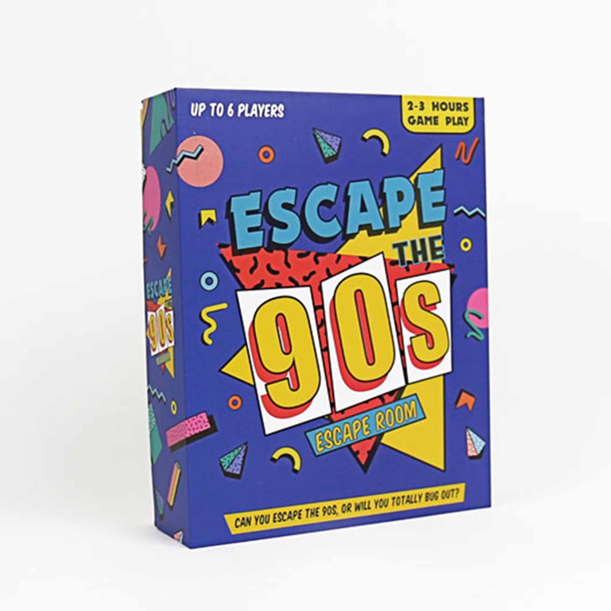 Escape the 90s Escape Room Box