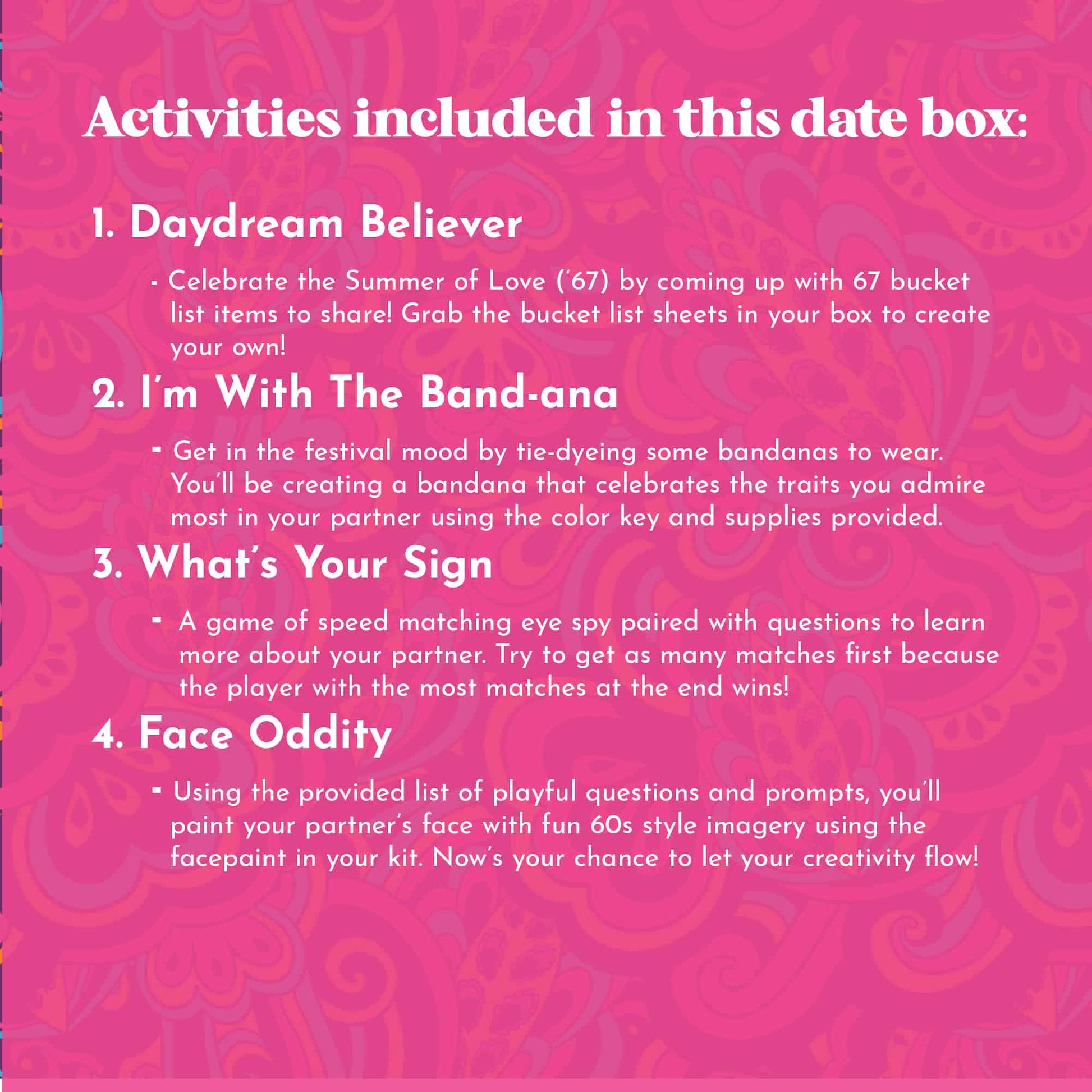 Summer of Love Date Night Box – Crated with Love