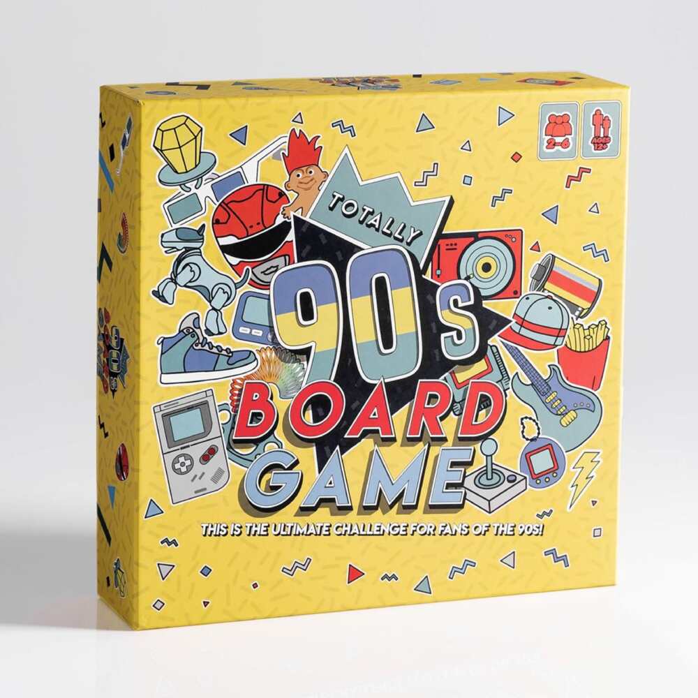 Totally 90s Board Game - Ultimate Challenge for Fans of the 90s!